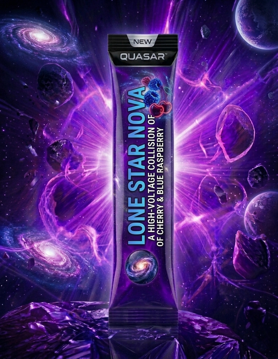 Lone Starnova – High-Voltage Cherry & Blue Raspberry